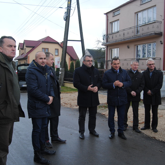 Zakończenie inwestycji drogowych w gminie Włoszczowa