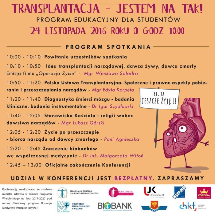 Plakat promujący wydarzenie