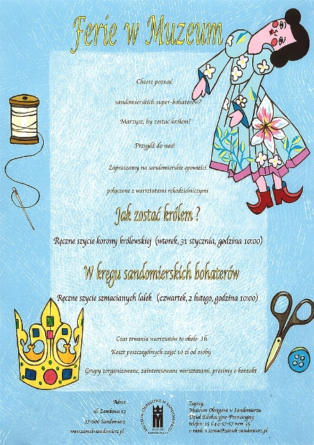 Ferie w muzeum w Sandomierzu