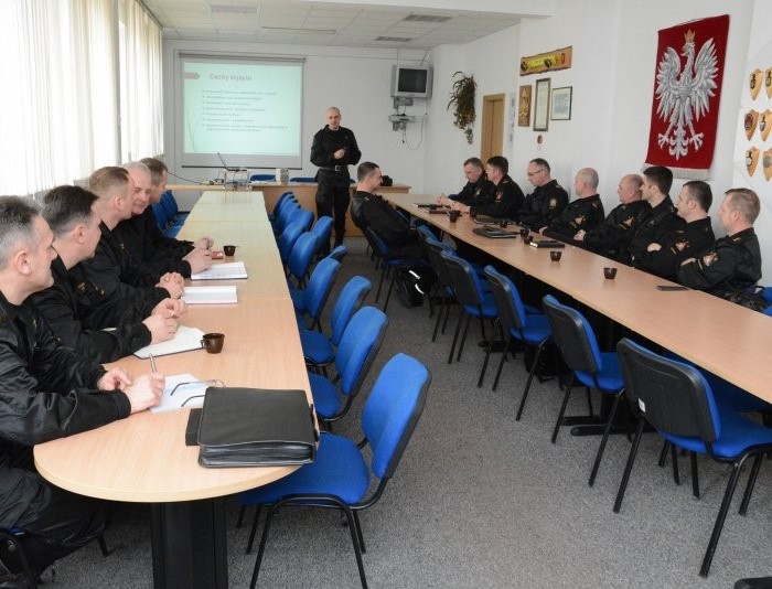 Warsztaty dla kadry dowódczej Państwowej Straży Pożarnej z wykorzystania map cyfrowych Systemu Informacji Przestrzennej Województwa Świętokrzyskiego w działaniach operacyjnych