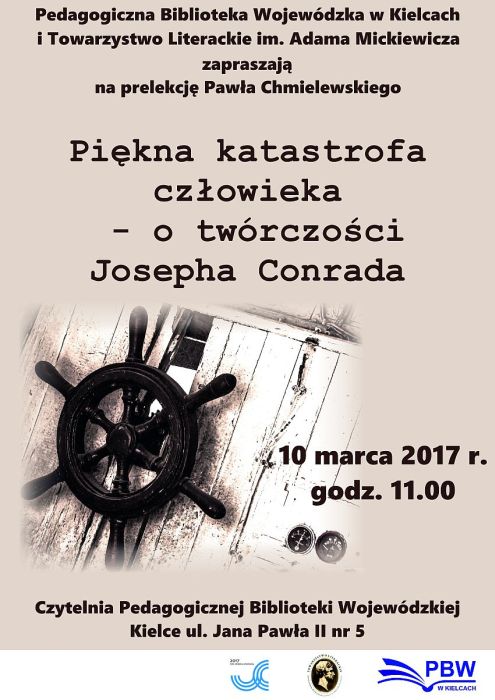 „Piękna katastrofa człowieka – o twórczości Josepha Conrada”