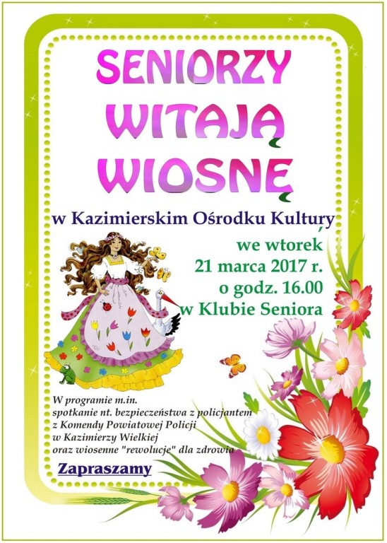 Plakat promujący wydarzenie