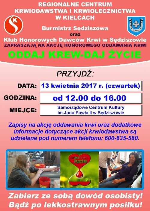 Plakat promujący wydarzenie
