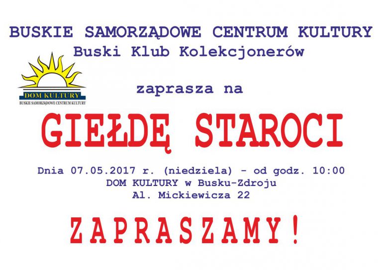 Plakat promujący wydarzenie