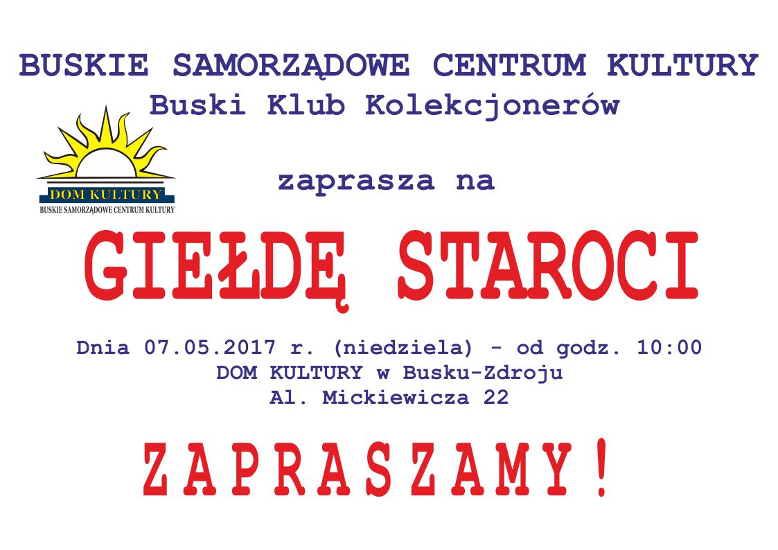 Plakat promujący wydarzenie