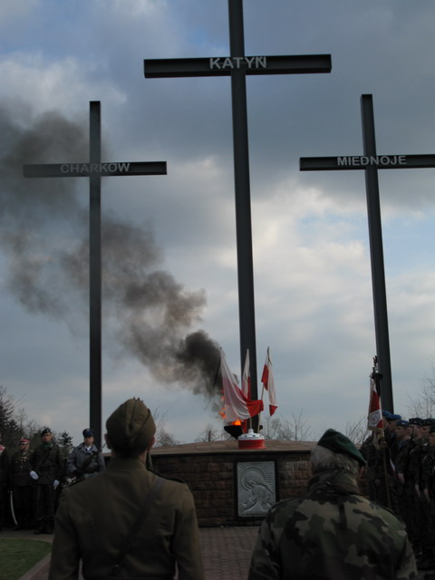 Pomnik Trzech Krzyży w Hucie Szklanej 
