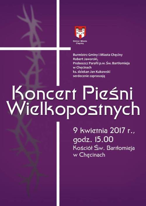 Koncert Pieśni Wielkopostnych w Chęcinach