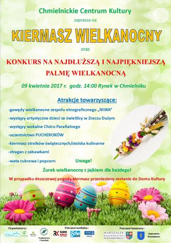 Najdłuższe i najpiękniejsze palmy wielkanocne w Chmielniku