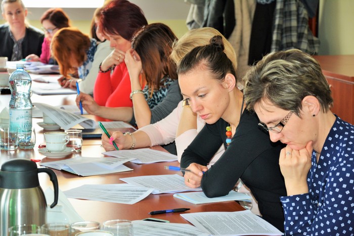 Spotkanie dotyczące projektów eliminujących czynniki ryzyka dla zdrowia w miejscu pracy