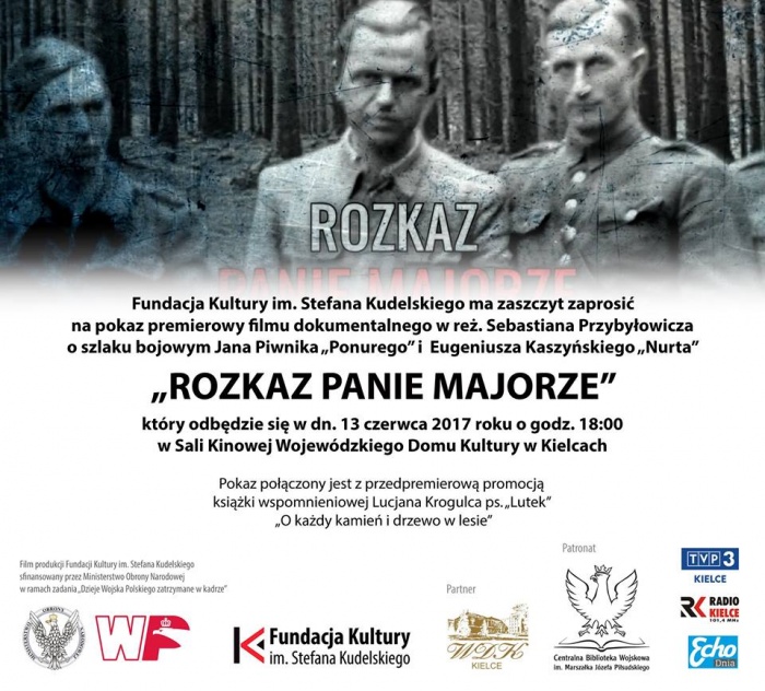 Pokaz filmu „Rozkaz Panie Majorze”