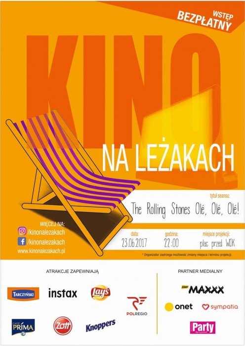 Kino letnie przed WDK Kielcach
