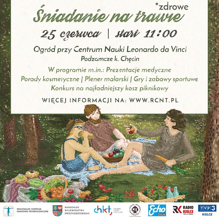 Śniadanie na trawie w Podzamczu