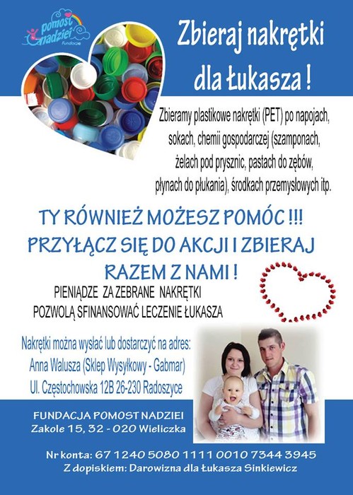 Pomóżmy Łukaszowi z Radoszyc