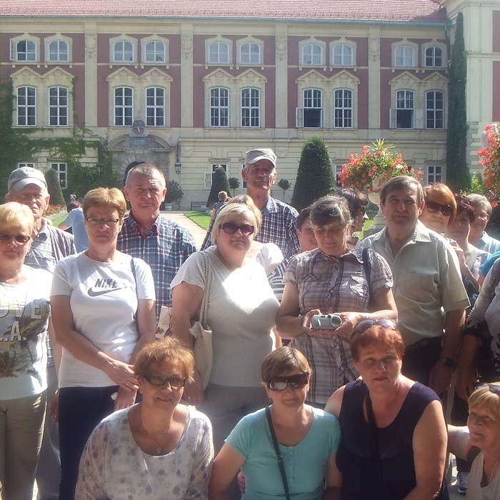 Seniorzy z Bielin odwiedzili Łańcut i Rzeszów