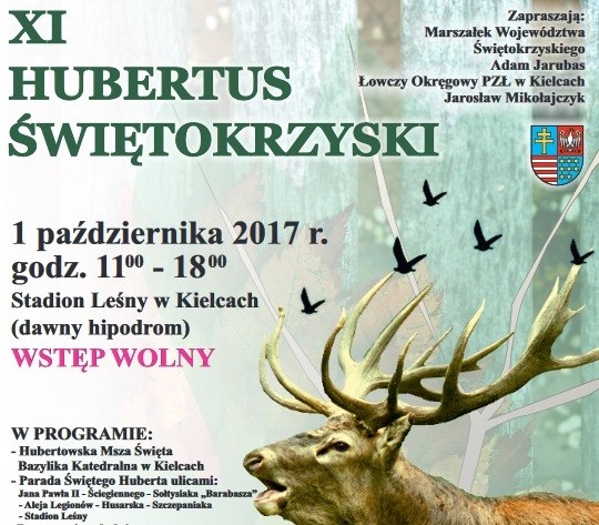 Wielkie święto myśliwych w Kielcach – XI Hubertus Świętokrzyski