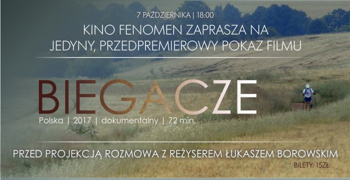 Biegacze – film o pasjonatach w kinie Fenomen