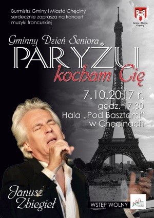 Koncert piosenki francuskiej „Paryżu Kocham Cię”