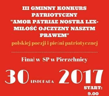Miłość Ojczyzny Naszym Prawem – konkurs patriotyczny