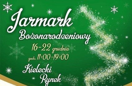Jarmark Bożonarodzeniowy na kieleckim Rynku