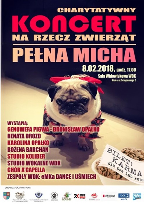 “Pełna micha” – dla potrzebujących zwierząt