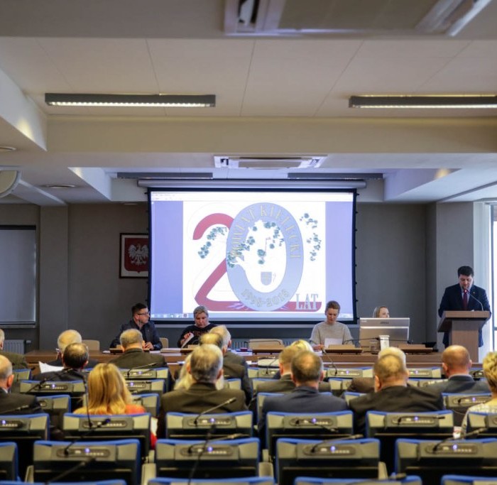 Rok 2018 rokiem Jubileuszu 20 – lecia powiatu kieleckiego