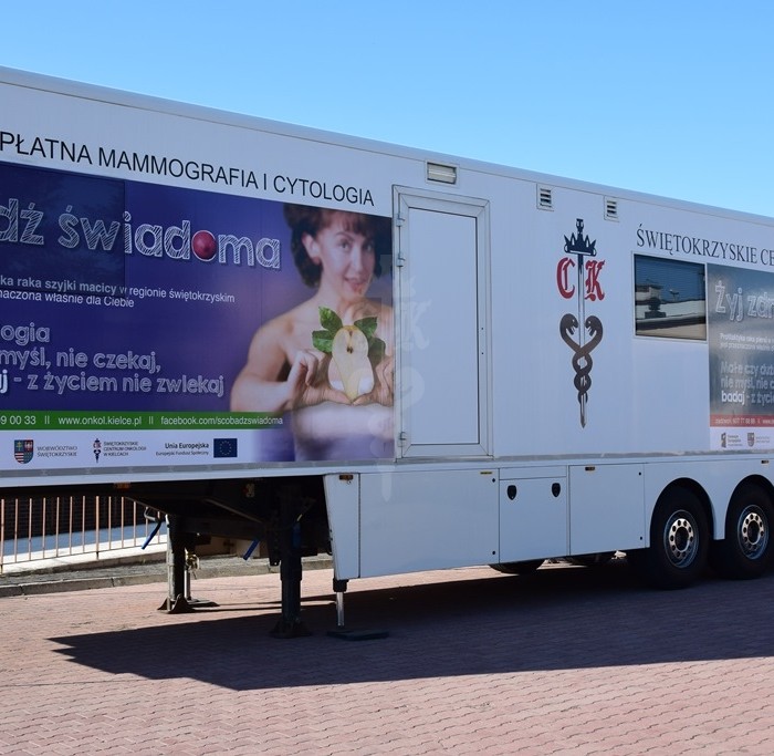 Cytomammobus ŚCO z nowym mammografem w trasie