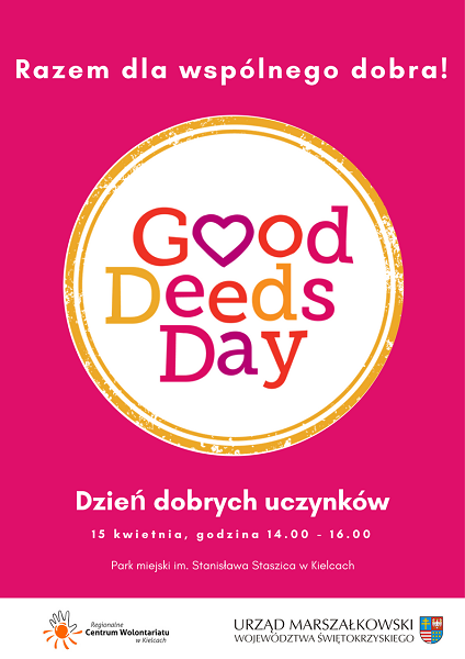 Plakat Good Deeds Day