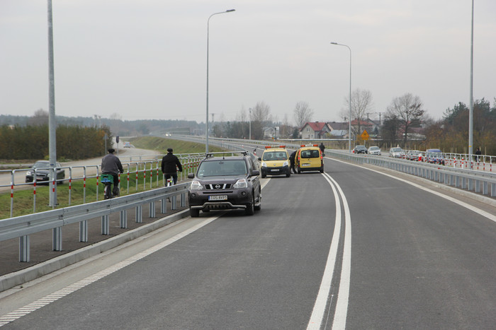 Wielki drogowy plac budowy