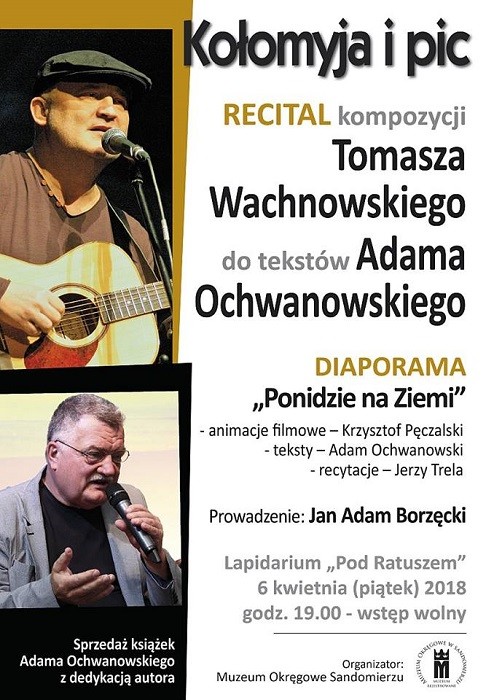 Wieczór z poezją i muzyką w Sandomierzu