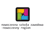 Logo projektu Nowoczesna Szkoła Zawodowa - Nowoczesny Region