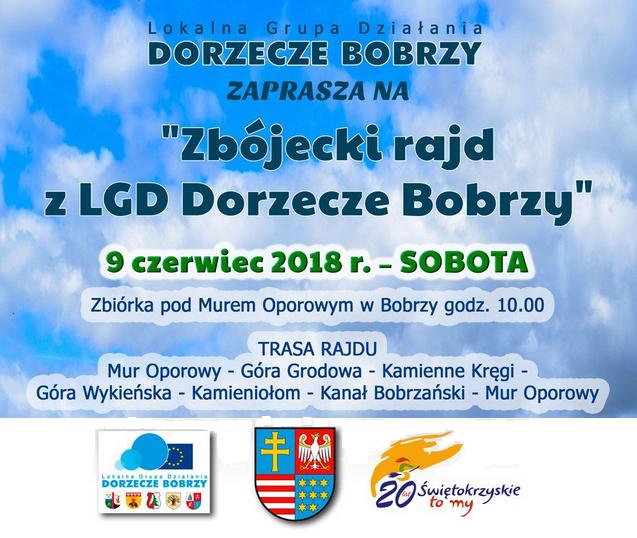 Zbójecki rajd z LGD Dorzecze Bobrzy