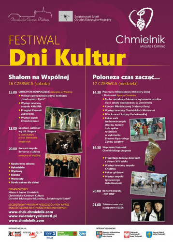 Plakat Dni Kultur