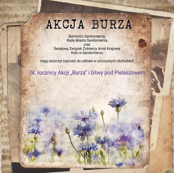 Plakat Burza