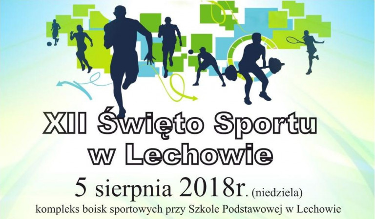 Plakat Lechów święto Sportu