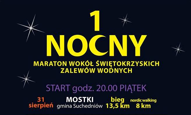 Nocny Maraton Wokół Świętokrzyskich Zalewów Wodnych