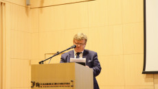 Sekretarz województwa Bernard Antos przemawia