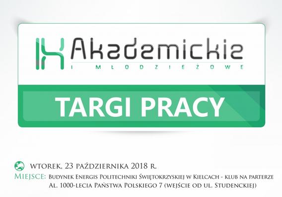 Plakat Akademickie Targi Pracy