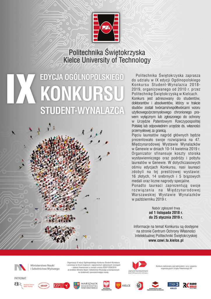 Plakat Student Wynalazca 724x1024