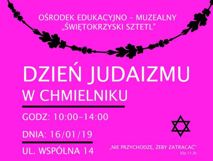 Dzień Judaizmu Plakat