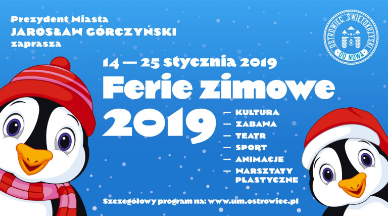 Ferie Zimowe 2019 Ostrowiec Św.