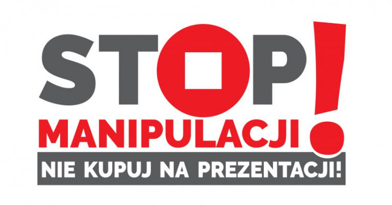 Stop Manipulacji Nie Kupuj Na Prezentacji