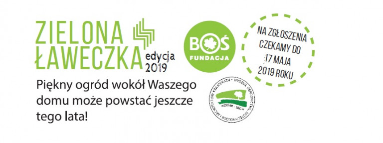 Baner Zielona ławeczka