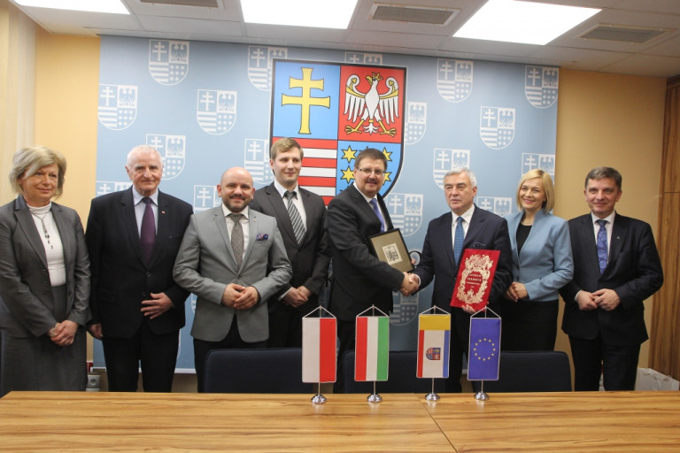 Spotkanie Delegacji Węgierskiej Z Zarządem Województwa Świetokrzyskiego
