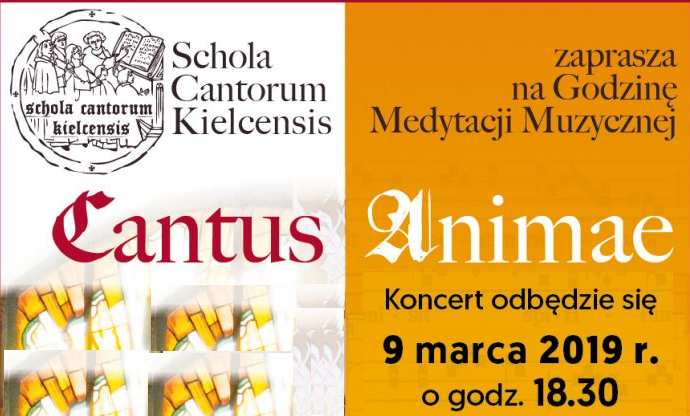 Plakat Cantorum Animae