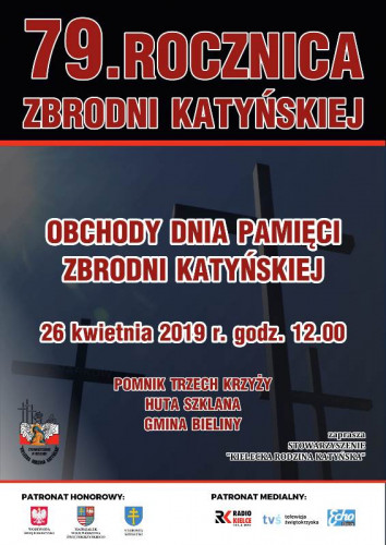 Plakat Katyń