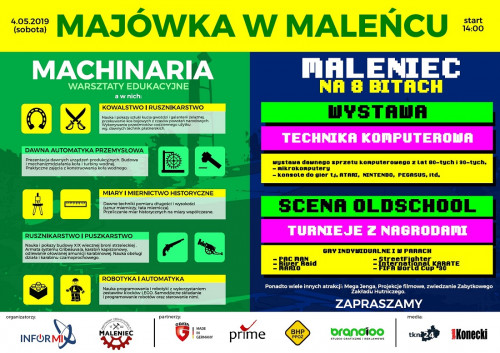 Plakat Maleniec 2019