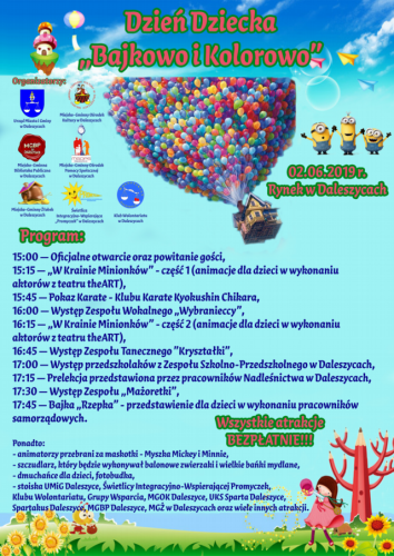 Plakat Dzien Dziecka