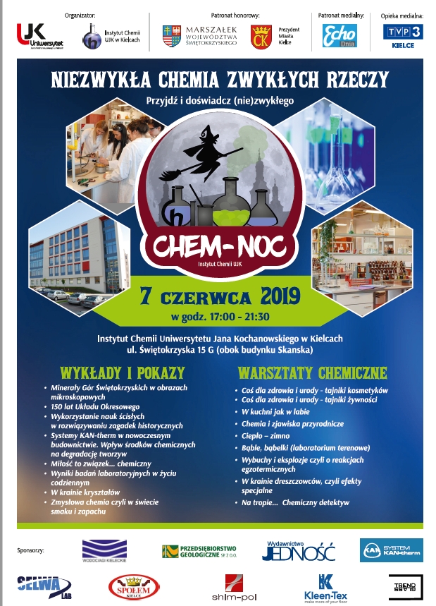 Chemiczna Noc Plakat