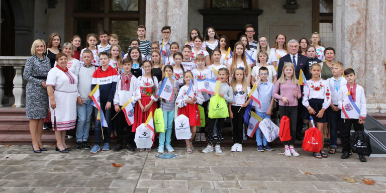 Delegacja Młodzieży Z Ukrainy I Białorusi