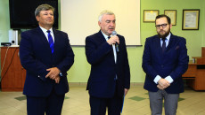 spotkanie nowego dyrektora WORD Dariusza Dudy oraz marszałka województwa Andrzeja Bętkowskiego z pracownikami WORD